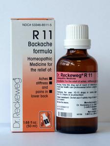 Backache Formula R11 50 ml Dr Reckeweg