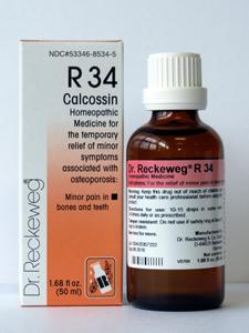 Calcossin R34 50 ml Dr Reckeweg