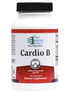 Cardio B 120 caps Ortho Molecular